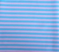 Preview: Stretchjersey Streifen 2 mm türkis/rosa