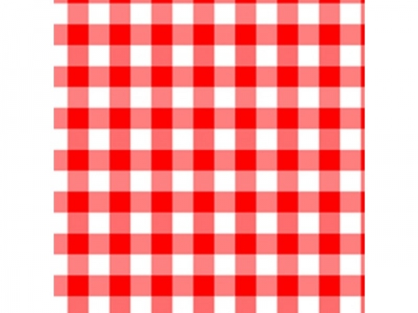 BIO Jersey Vichykaro rot, lillestoff