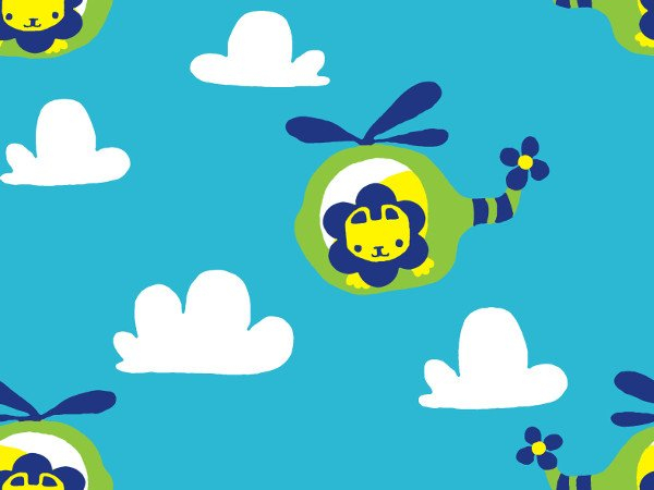 BIO Jersey Helicopter Lion, Löwe Sampsukka