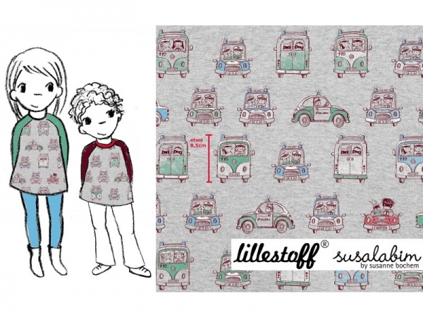 BIO Jersey Tatüüütataaa, SUSAlabim, Reststück 75 cm